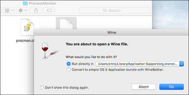 mount a cue file mac for use with wine